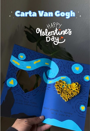Carta de amor estilo Van Gogh: DIY fácil y creativo