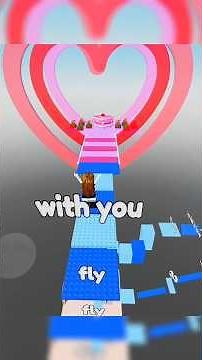 Playing the most aesthetic song obby in Roblox ☁️💙 #roblox #shorts