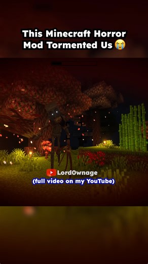 Lord0wnage on Instagram: "This Minecraft Horror Mod Tormented Us 😭 #minecraft"