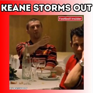 31K views · 106 reactions |  "You've FIXED it!". 郎 Watch the moment Roy Keane storms out of a team quiz during his Man United days - he was raging. | Football Insider | Facebook