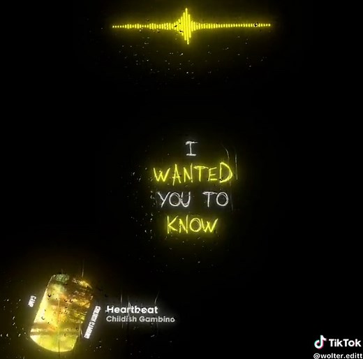 Childish Gambino's Heartbeat: Lyrics Analysis