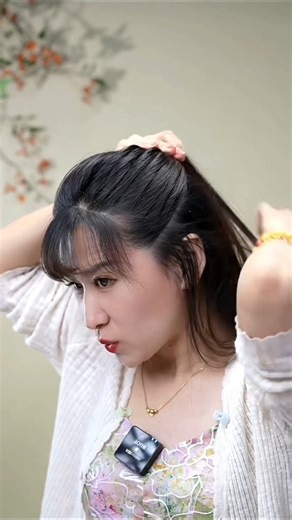 One minute Very easy HairStyle Tutorial for girls #hair #shorts #hairstyle #youtubeshorts #fyp