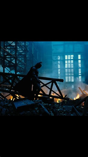 Batman uses the explosion technique