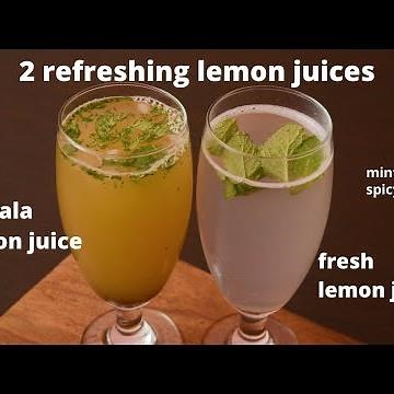 Fresh Lemon & Masala Lemon Juice Recipes | Lemon Juice | Summer Recipes | Kanch's Cooking