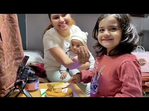 Rashi's Birthday Celebration in Train