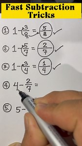 428K views · 10K reactions | Math Review: Fast Subtraction Tricks #mathreview #sharingiscaring | Mathematics Tutorial | Facebook