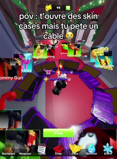 Ouvrir des skin cases sur Roblox : l'angoisse et le fun !