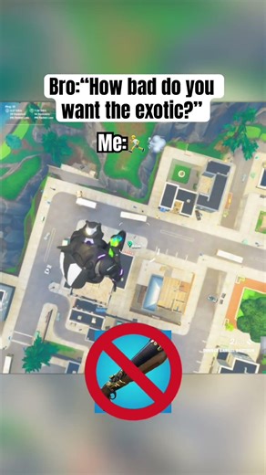 Bro was getting this exotic at all costs 😭🙏 #fortnite #fortniteclips #fortniteshorts #gaming
