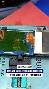 Multitech Mobile Repairing Course | How to Repair Feature Phone Display | Mobile Repairing Training