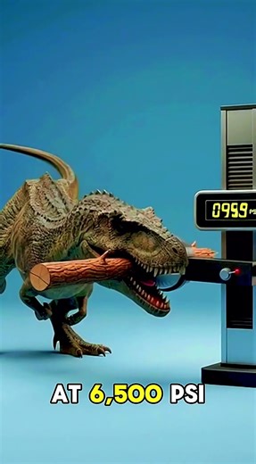 Which Dinosaur Had the Strongest Bite Force? 😱🔥 #shorts #animals #facts