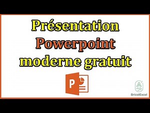 Présentation powerpoint moderne gratuit