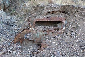 Man Finds Mysterious Car Buried in Backyard