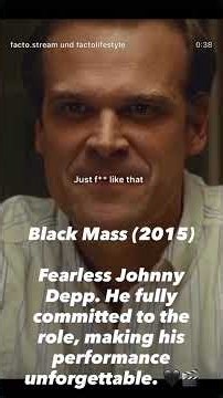 Black Mass (2015) | Johnny Depp’s Incredible Transformation into Whitey Bulger#whitheyjamesbulger
