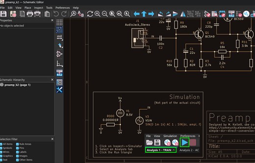 KiCad 10 and SPICE: Practical Tips for Working with Circuit Simulations!