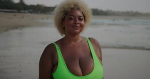 Three women posing for studio portraits. Celebrating and having fun. Concept about lifestyle and body positivity