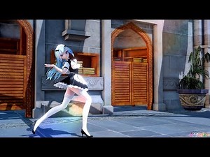 [MMD] Maid Miku - Sea Breeze【2K/60fps】