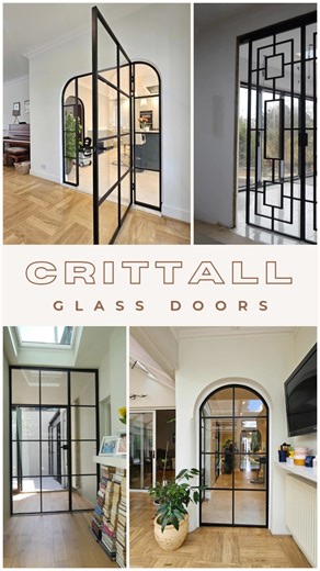 Brighten Your Space with Crittall Glass Doors ✨ Step into a world where design meets light. Our Crittall-style internal glass doors redefine modern living by seamlessly blending elegance, function, and natural light. Perfect for kitchens, bathrooms, hallways, and offices, these stunning glass doors allow daylight to flow freely throughout your home, creating bright, open, and connected spaces. Each door is crafted to enhance your interiors while providing sound control, heat efficiency, and a se