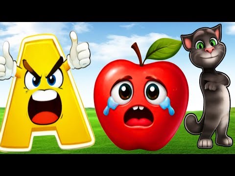 A For Apple B For Ball | abcd | Alphabets Learning For Kids | ABCD WORLD