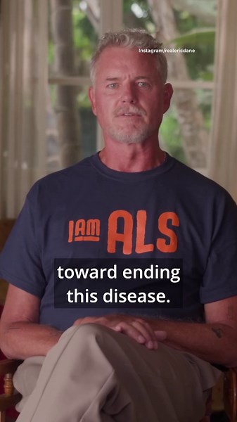 Eric Dane proudly promotes ALS research campaign