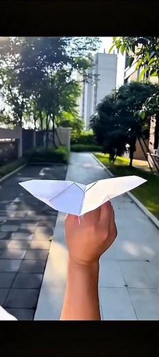 how to make a bat paper plane #shorts #tutorial