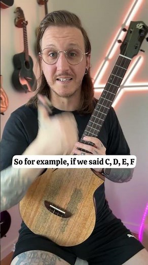 How baritone ukuleles work #ukulele