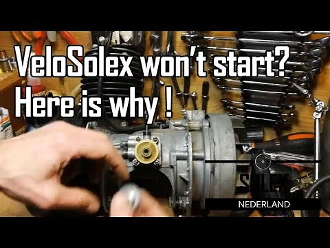 VeloSolex Fuelsystem and Carburettor Starting problems Guide DIY HowTo