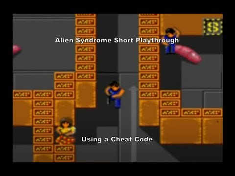 Alien Syndrome Short Playthrough using a Game Gear Cheat Code :D #GameGear #Sega #CheatCodes #Gaming