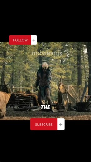 Prey 2022 Fighting Scene Alien Invasion/Folk Horror/Monster...