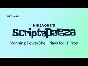 Scriptapalooza: Winning PowerShell Plays for IT Pros