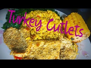 Turkey Cutlets ||Pan Seared Curry Turkey Cutlets||