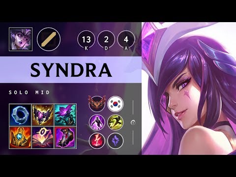 Syndra Mid vs Orianna - KR Grandmaster Patch 25.14