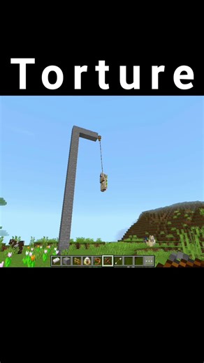 torture iron golem #minecraft #minecraftshorts