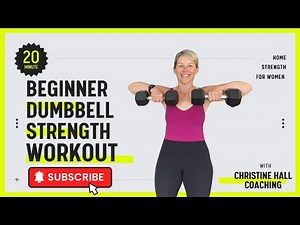 20 MIN BEGINNER Strength Workout for Women | Build Confidence & Muscle at Home with Dumbbells