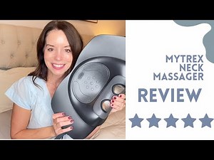 Ultimate Neck Pain Relief at Home - MYTREX Cervical Traction Device with Heat & Massage