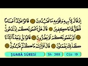 Şüara suresi Fatih çolak