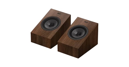 KEF Q8 Meta Walnut Wall Speakers
