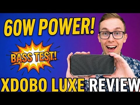 XDOBO Luxe 60W Review! A Powerful Upgrade? Bass Test