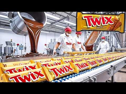 How Twix is Made in Factory