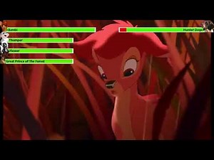 Bambi II Final Battle with healthbars