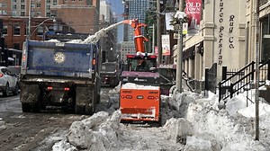 City begins phased approach to remove 53 cm of snow that has fallen over past week