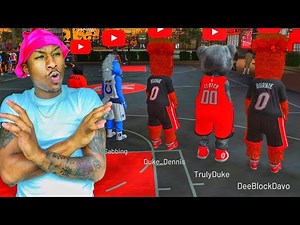 I Brought FIVE MASCOTS To Takeover The 5v5 Court On NBA 2K20 With The Best Builds On 2K20! DEMIGOD!