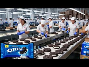 How Oreo is Made in Factory 🟤🟤