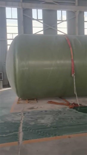 How to insulate the bottom of a horizontal GRP tank?
