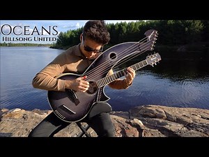 Oceans (Where Feet May Fail) - Hillsong United - Harp Guitar (Fingerstyle Cover)