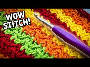 The FAST Way to Crochet the "Colour Magic" Scarf