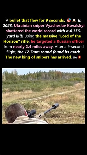 How a Ukrainian Sniper Made the Longest Kill Shot in History #History