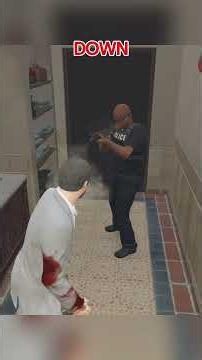 What Happens If You Use the Bathroom With 6 Stars in GTA Games? 😂🚔 #GTA #GTAShorts #Gaming