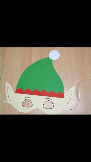 Elfen Maske basteln 🧚🏻‍♀️ How to make christmas Elf Mask