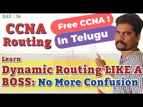 Free CCNA Telugu | Dynamic Routing Explained IN ONE GO: RIP, OSPF, EIGRP & BGP – in 50 Minutes!
