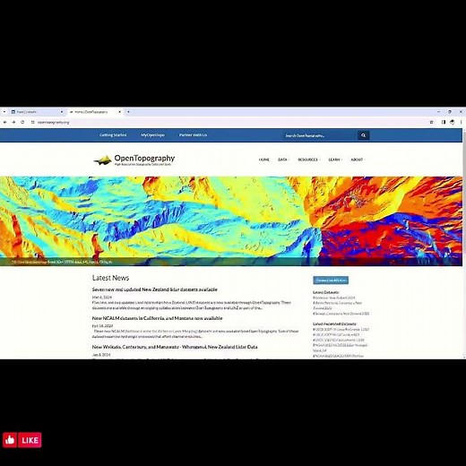 DTM Data Downloads in ArcGIS Pro #shorts #shortvideo